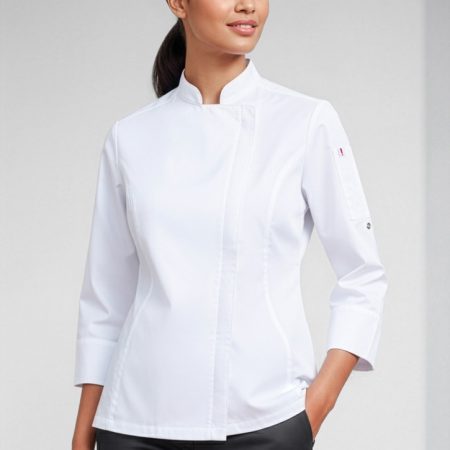 Womens Alfresco Long Sleeve Chef Jacket