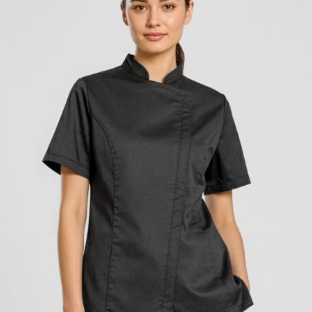 Womens Alfresco Short Sleeve Chef Jacket