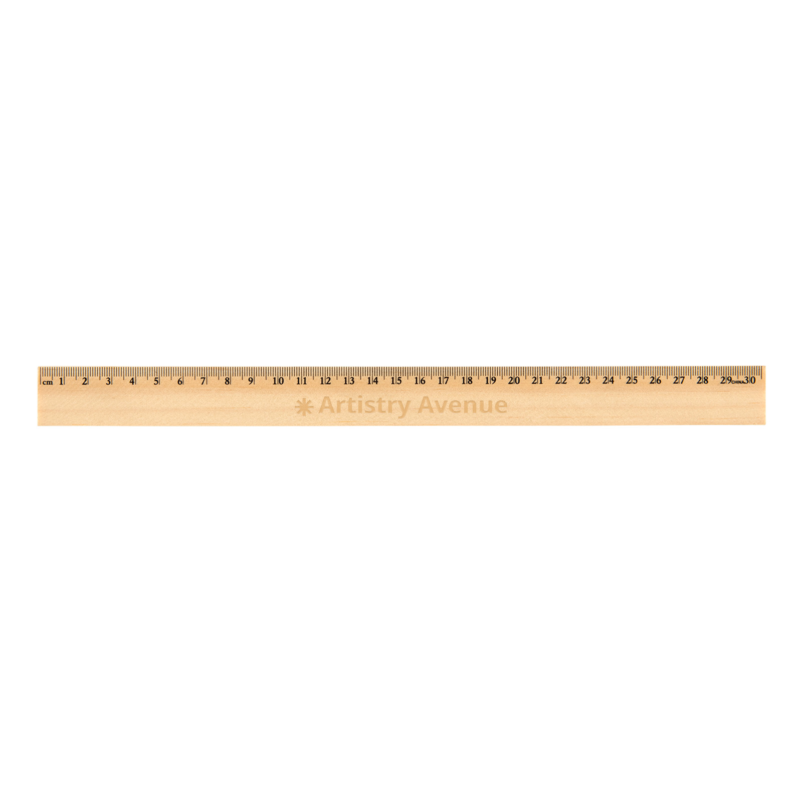 Axis 30cm Wooden Ruler - Image 4