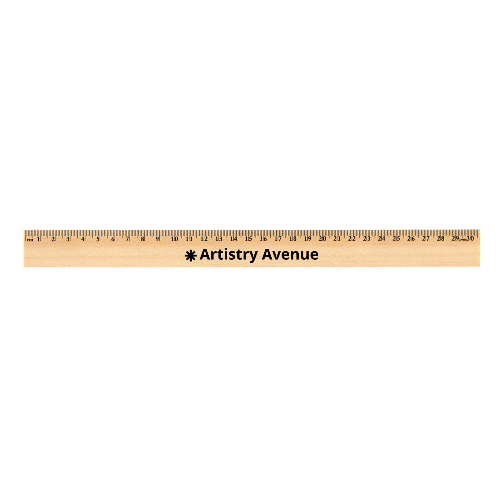 Axis 30cm Wooden Ruler - Image 3