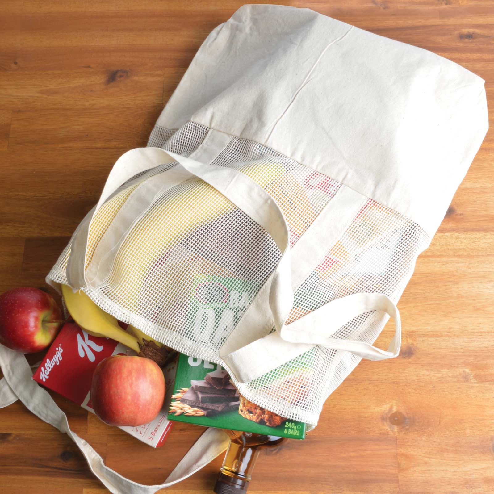 Scoot Calico / Mesh Tote Bag - Image 3