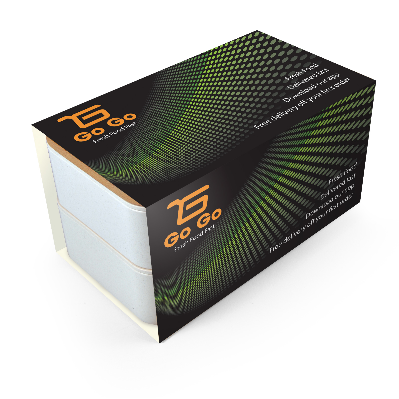 Stax Eco Lunch Box with Phone Holder Lid - Image 16