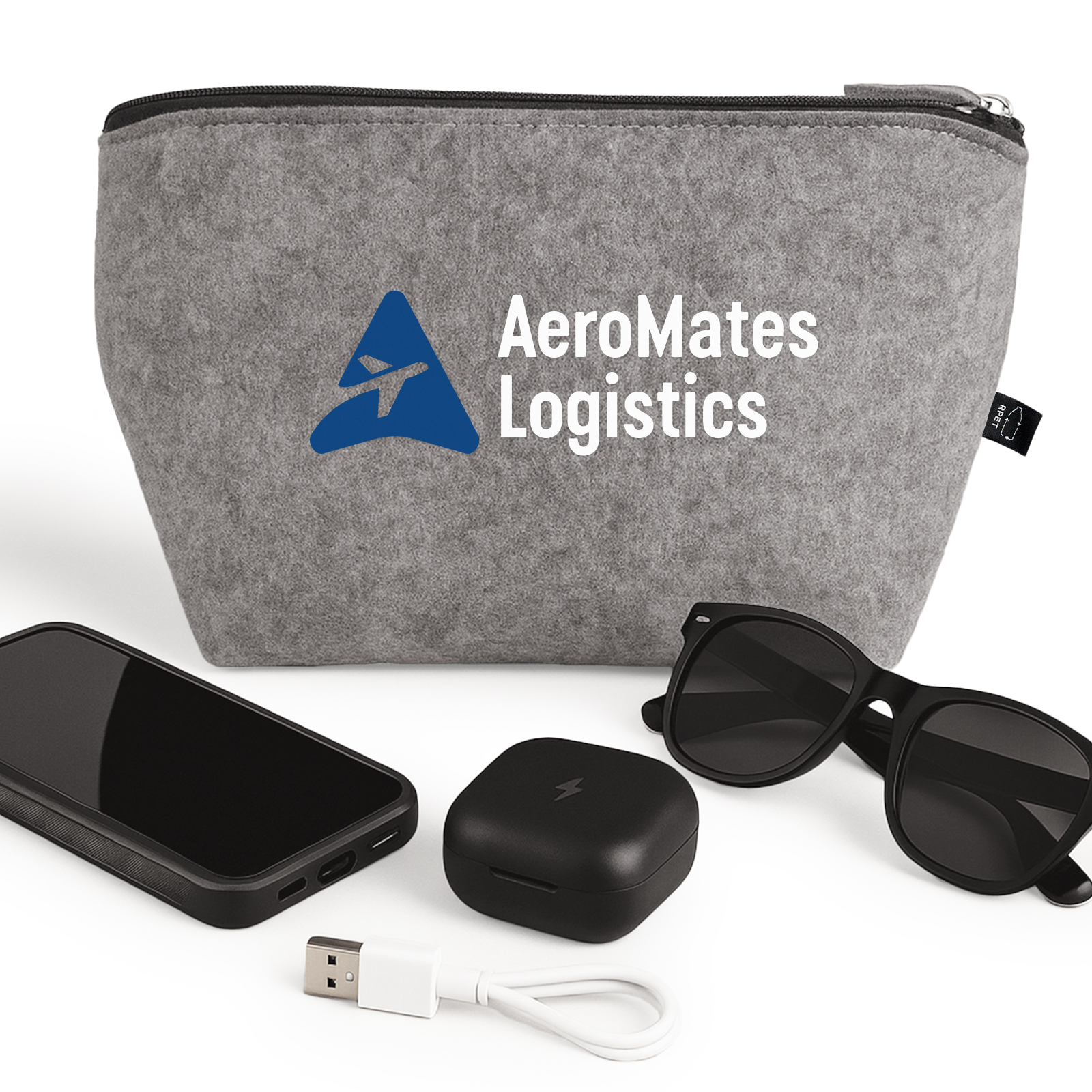 Montana RPET Felt Pouch