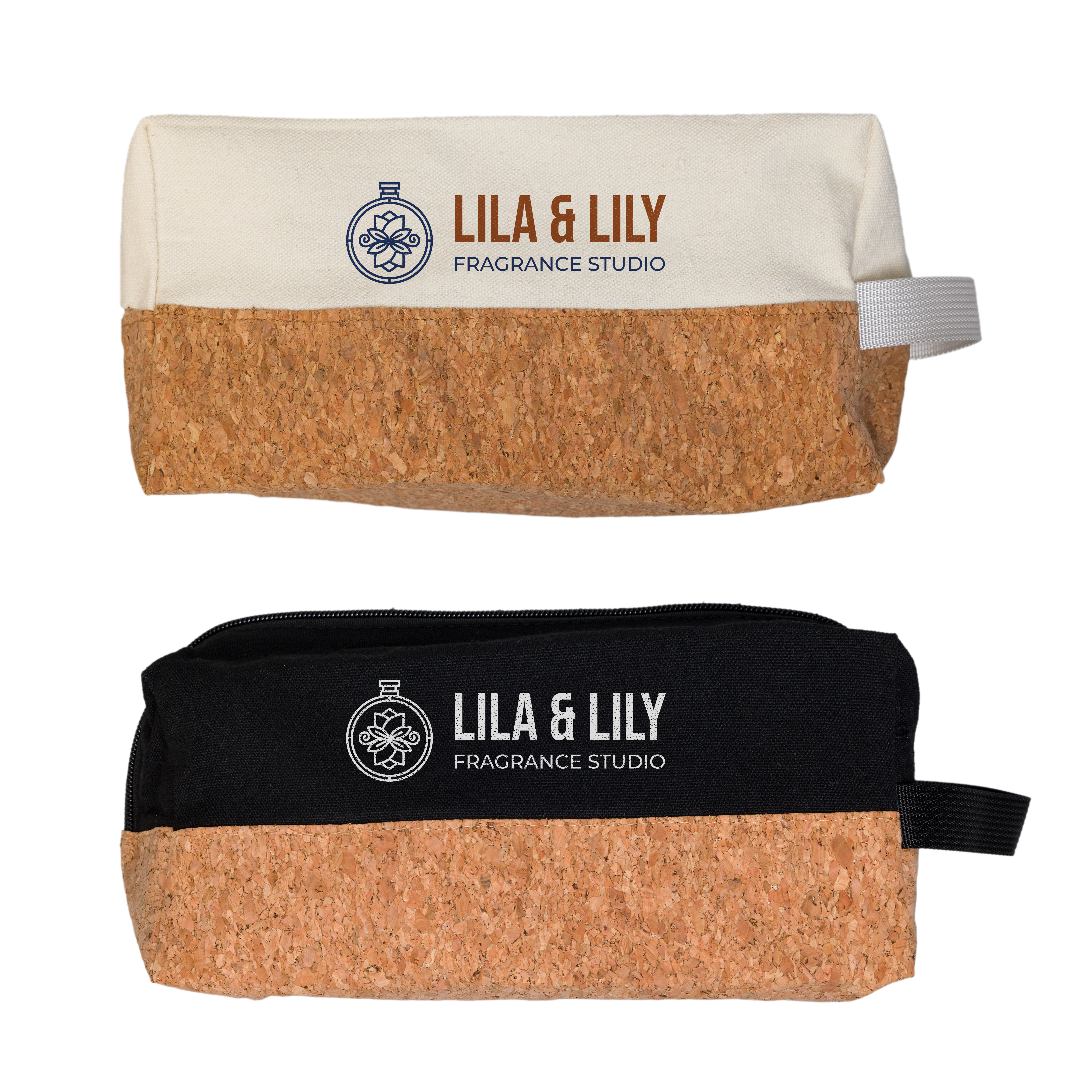 Scenic Cotton Cork Utility Pouch