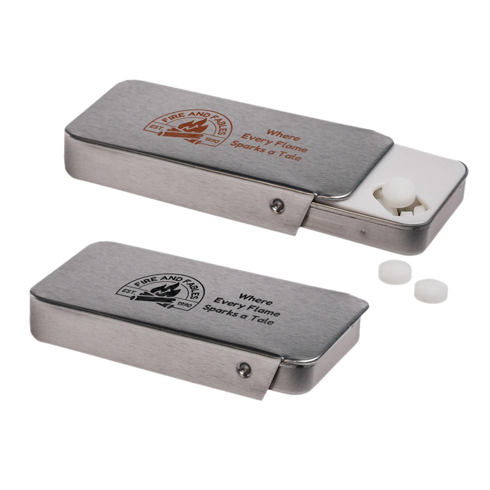 Sugar Free Breath Mints in Slider Tin - Image 4