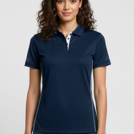 Womens Balance Short Sleeve Polo