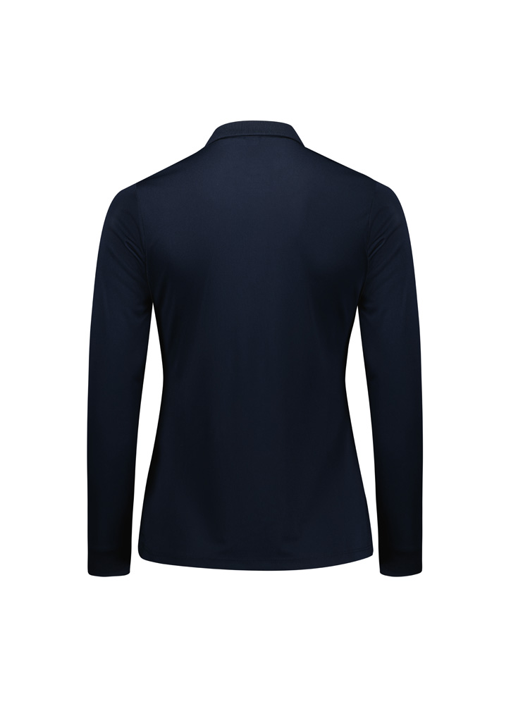 Womens Action Long Sleeve Polo - Image 6