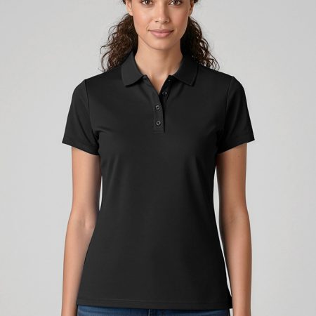 Womens Action Short Sleeve Polo