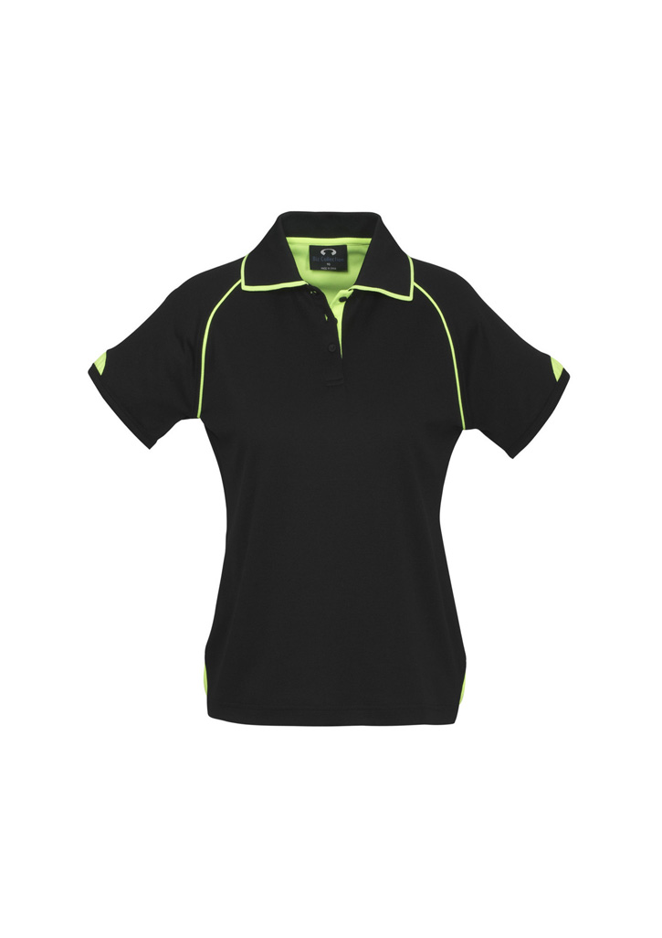 Womens Fusion Short Sleeve Polo - Image 3
