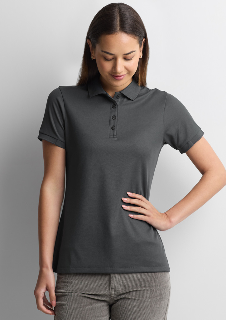 Womens Focus Short Sleeve Polo - Image 34