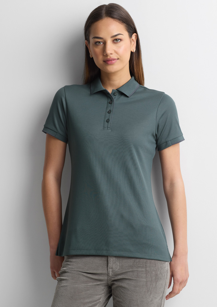 Womens Focus Short Sleeve Polo - Image 41