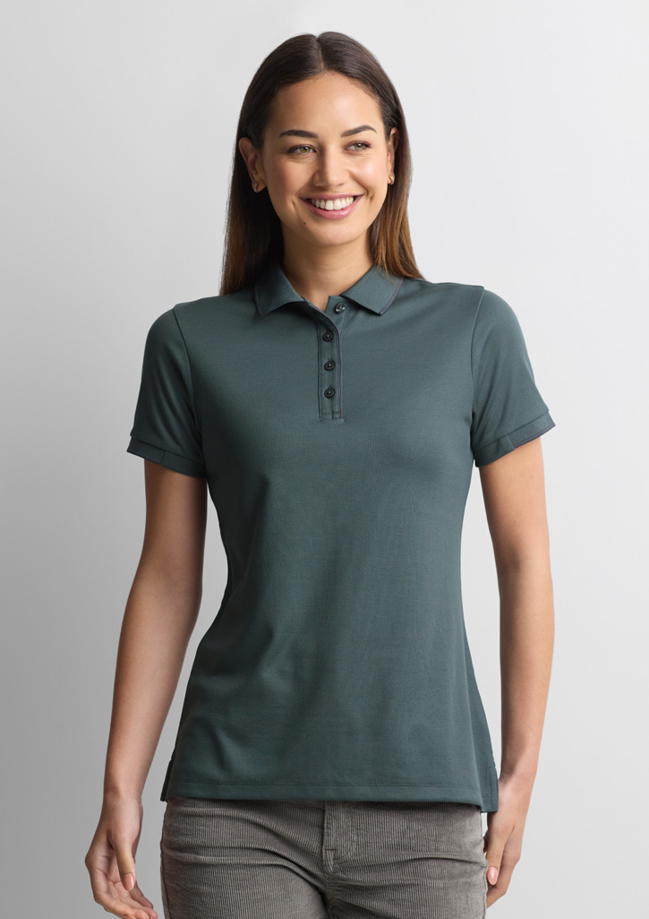 Womens Focus Short Sleeve Polo - Image 42