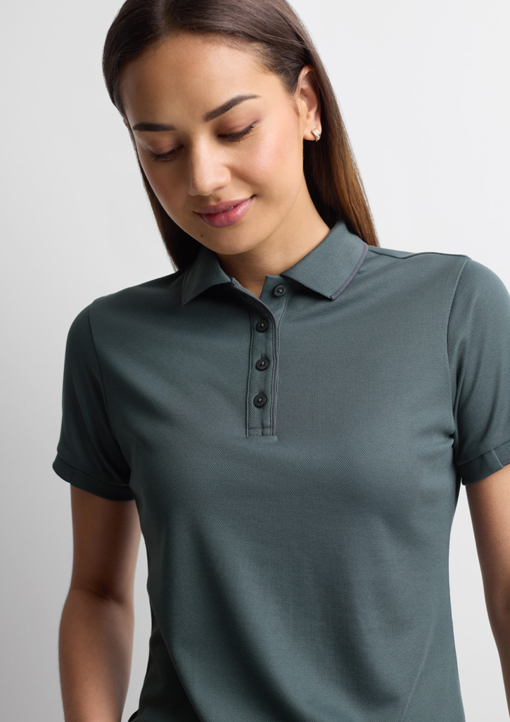Womens Focus Short Sleeve Polo - Image 43