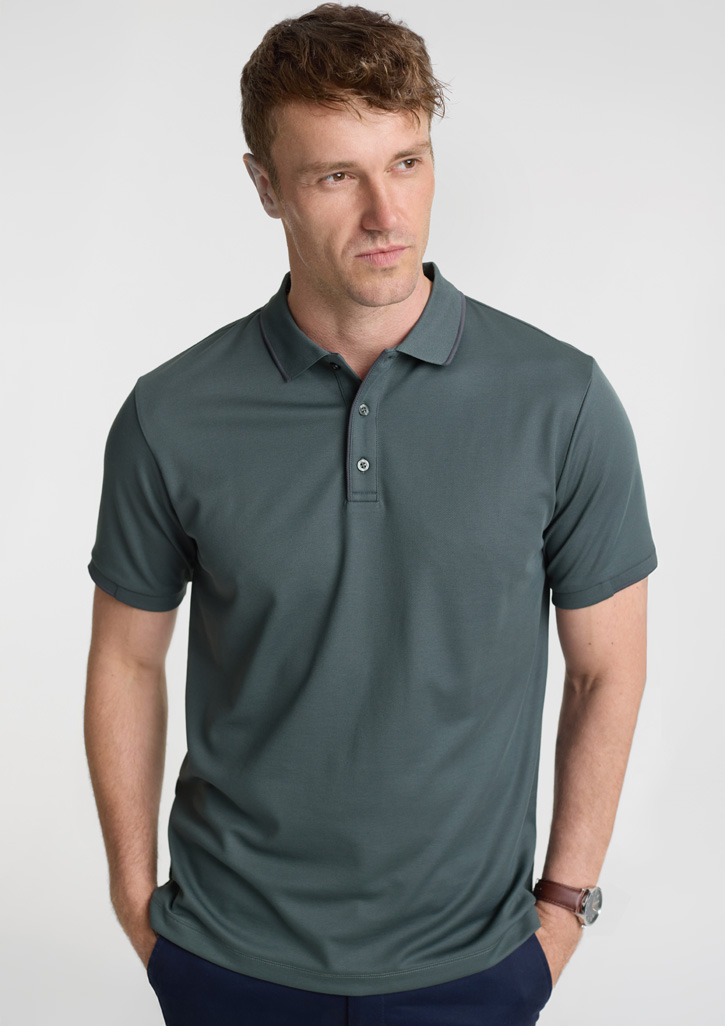 Mens Focus Short Sleeve Polo