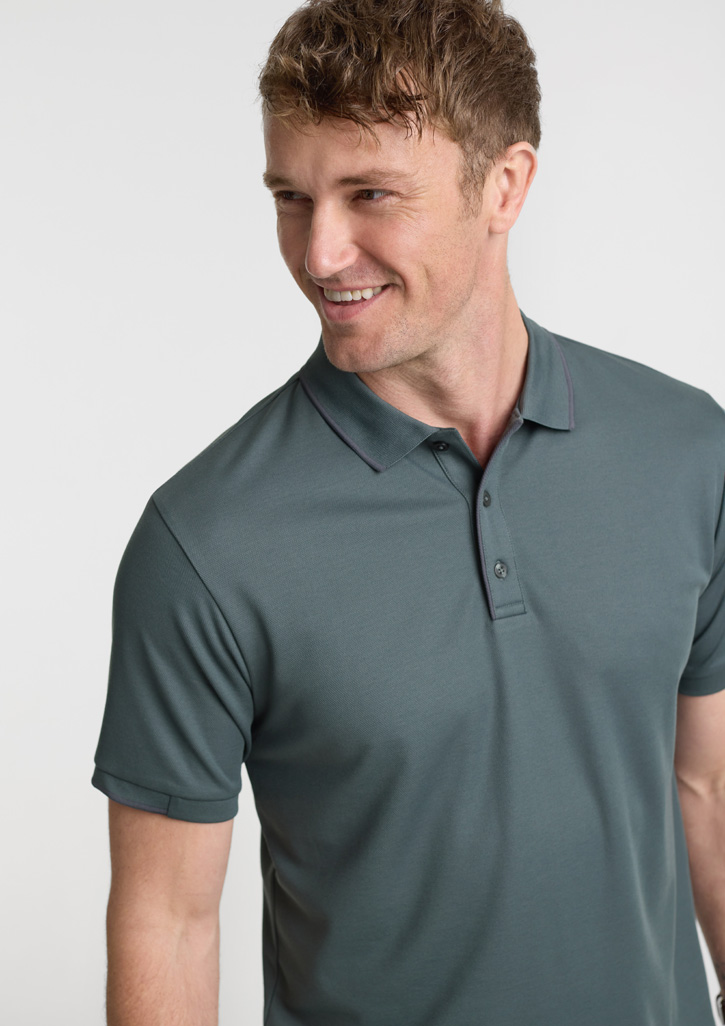 Mens Focus Short Sleeve Polo - Image 40