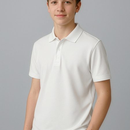 Kids Crew Short Sleeve Polo