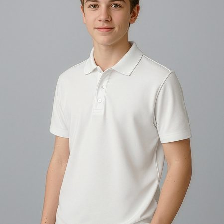 Kids Crew Short Sleeve Polo