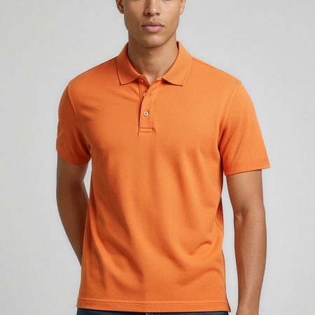 Mens Crew Short Sleeve Polo