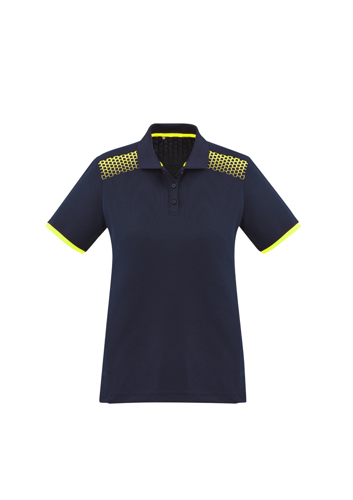 Galaxy Womens Short Sleeve Polo - Image 2