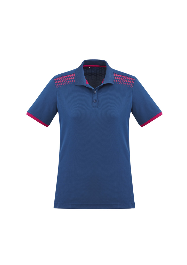 Galaxy Womens Short Sleeve Polo - Image 4