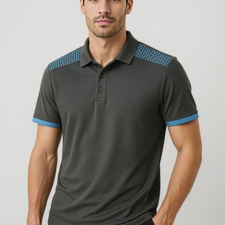 Mens Galaxy Short Sleeve Polo