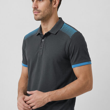 Galaxy Mens Short Sleeve Polo