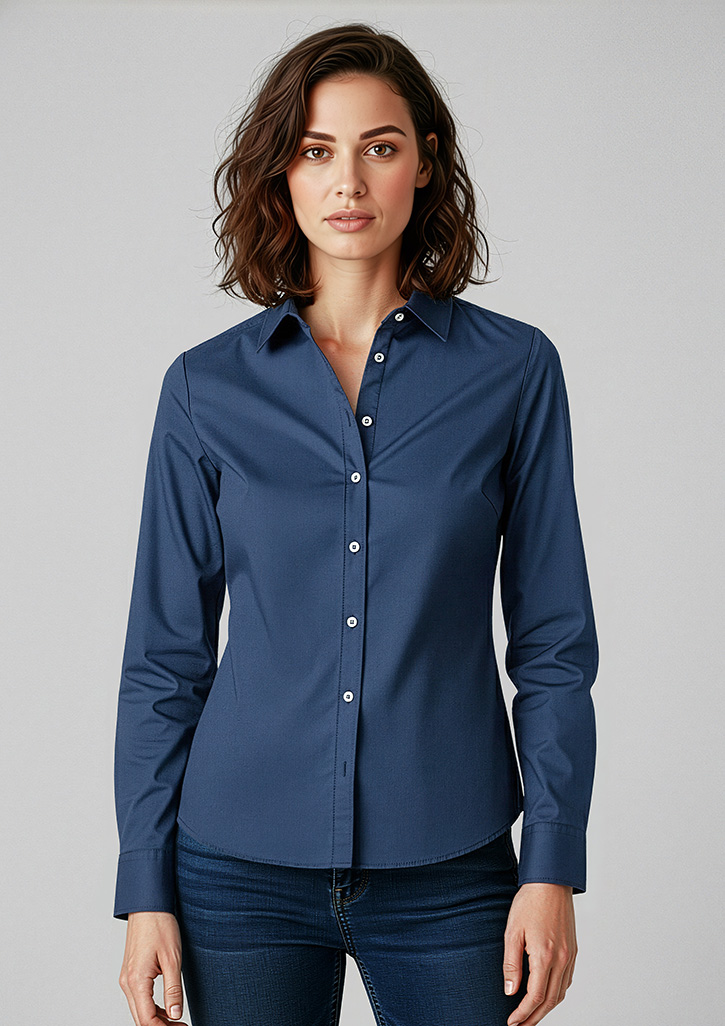 Womens Memphis Long Sleeve Shirt - Image 8