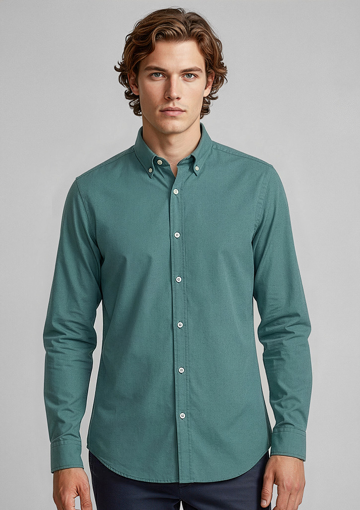 Mens Memphis Long Sleeve Shirt - Image 4