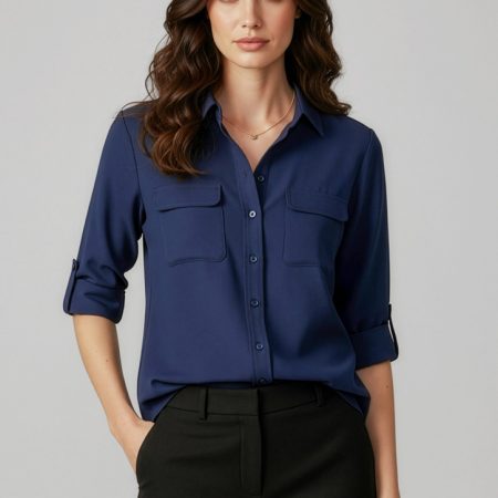 Womens Madison Long Sleeve Shirt