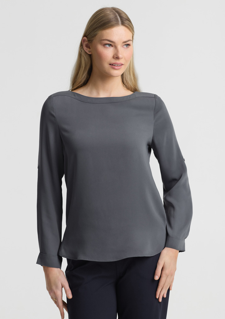 Womens Madison Boatneck Top - Image 11