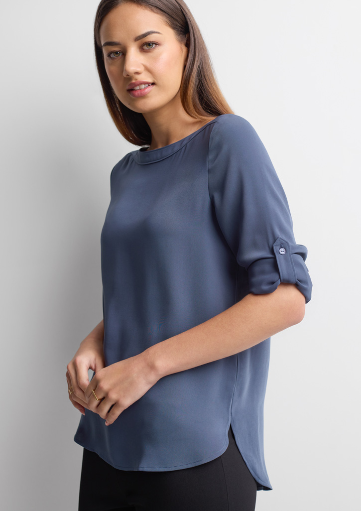 Womens Madison Boatneck Top - Image 21