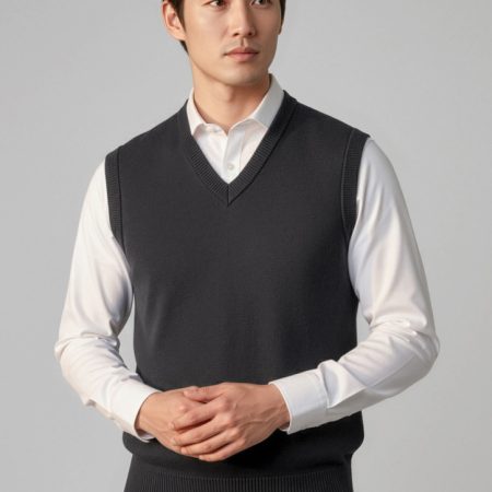 Mens Woolmix Knit Vest