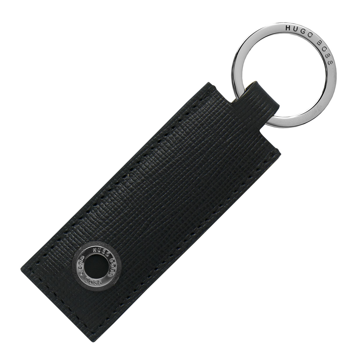 HUGO BOSS TRADITION KEYRING - BLACK