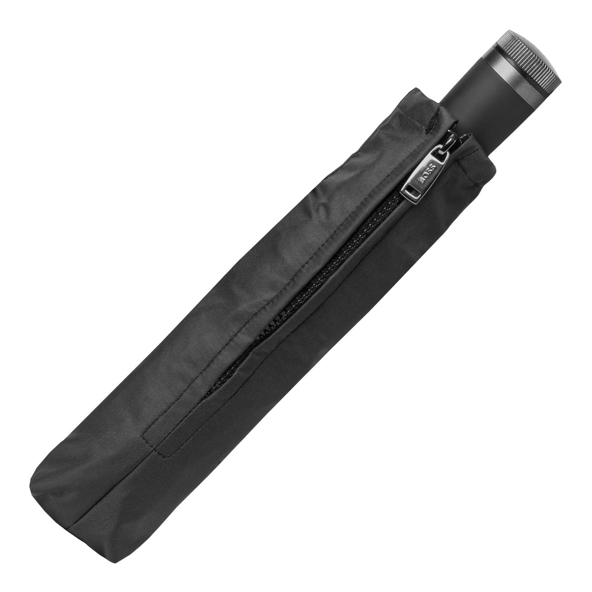 HUGO BOSS GEAR POCKET UMBRELLA - BLACK - Image 6