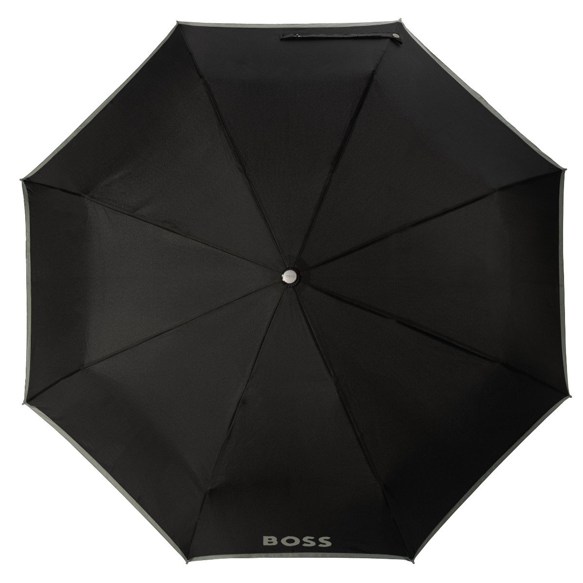 HUGO BOSS GEAR POCKET UMBRELLA - BLACK - Image 4