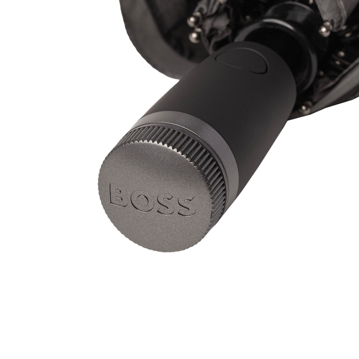 HUGO BOSS GEAR POCKET UMBRELLA - BLACK - Image 5