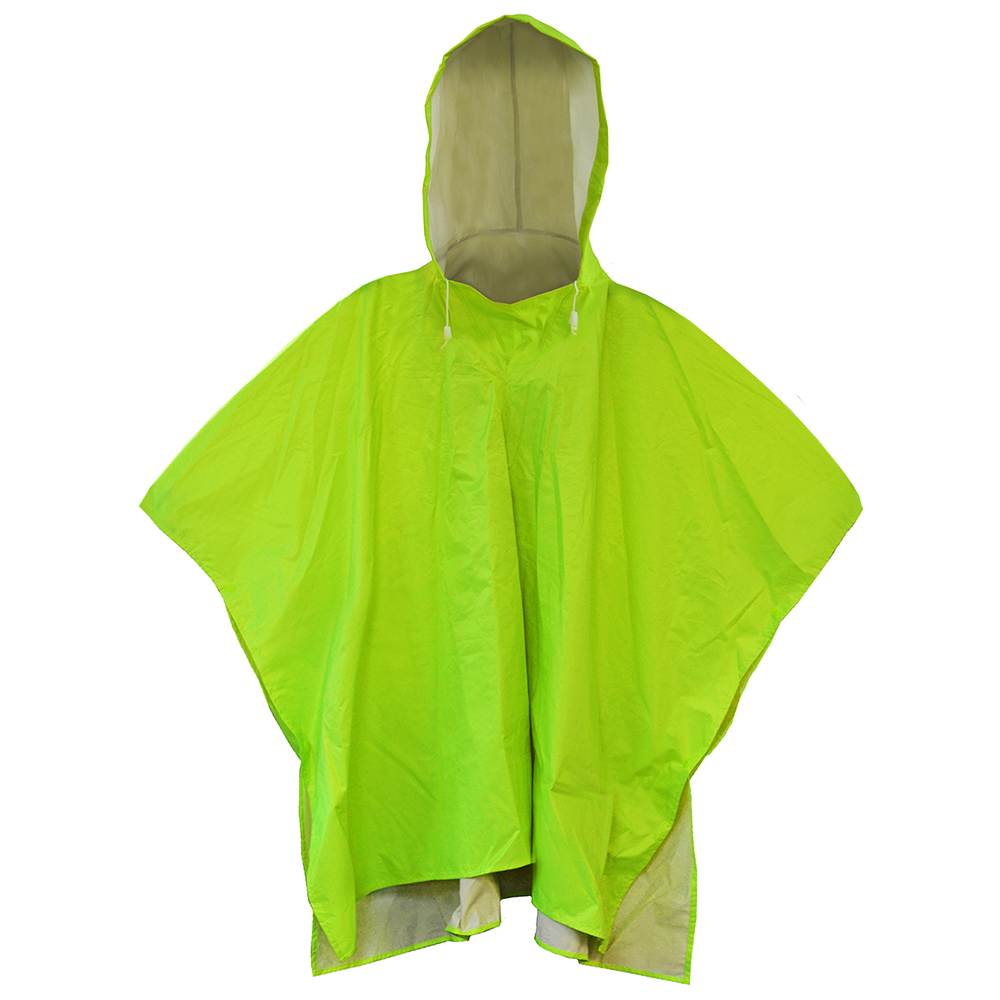 KIDS PONCHO HI VIZ YELLOW