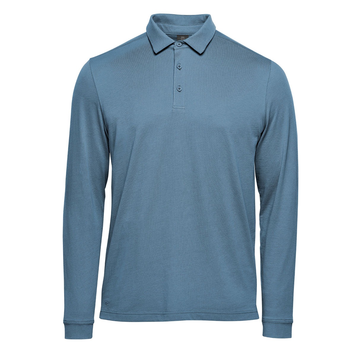 MENS NEVADA L/S MICRO PIQUE POLO