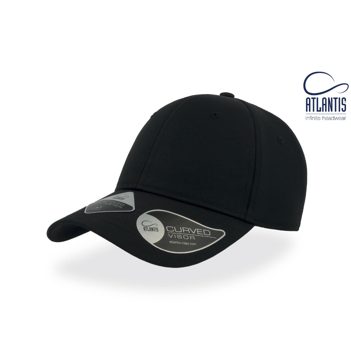 ATLANTIS RECYCLE CAP - BLACK