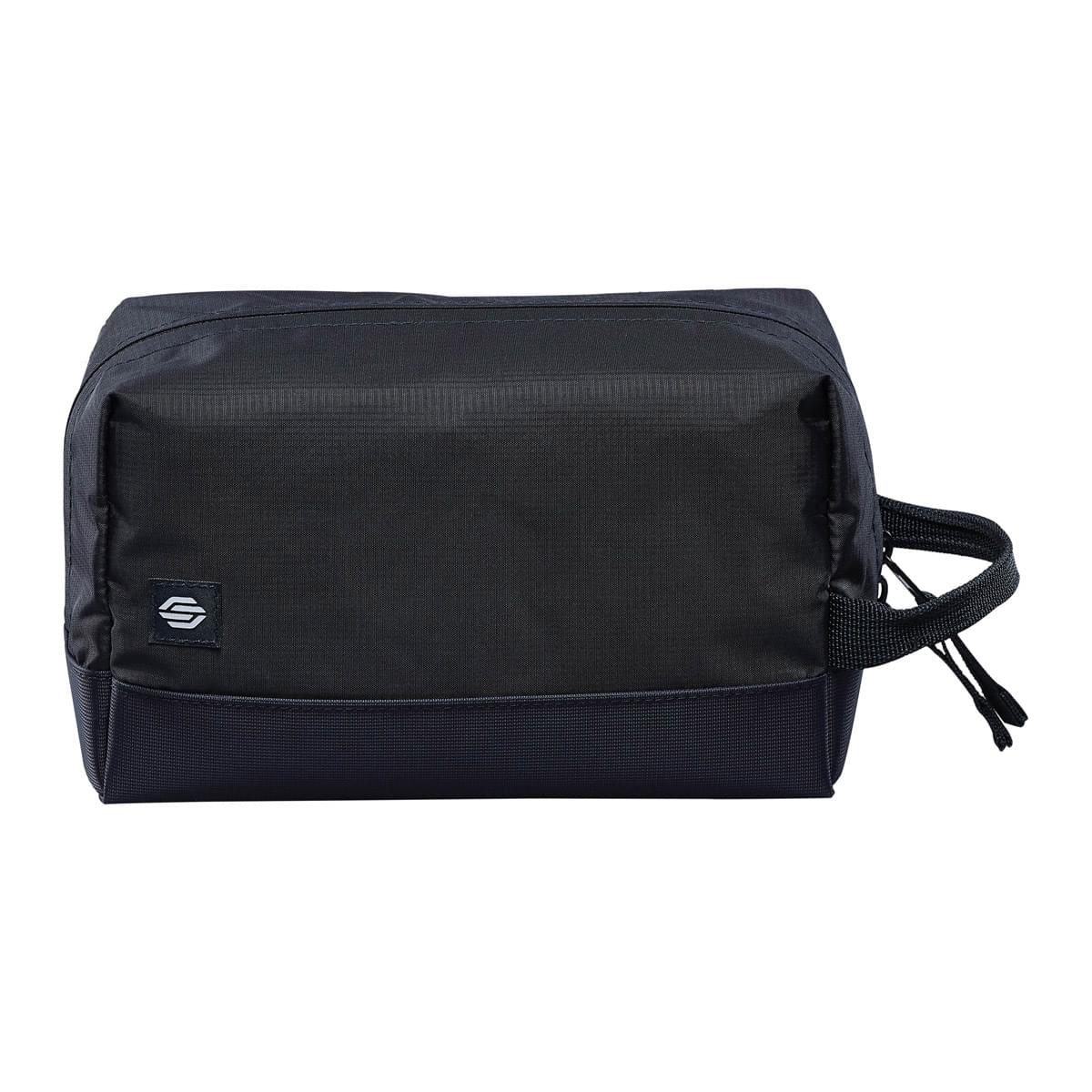 SEQUOIA TOILETRY BAG-BLACK/GUNMETAL