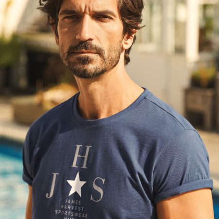 AMERICAN U MENS CREWNECK T SHIRT