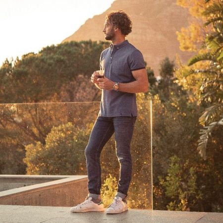 LARKFORD MENS PIQUE POLO