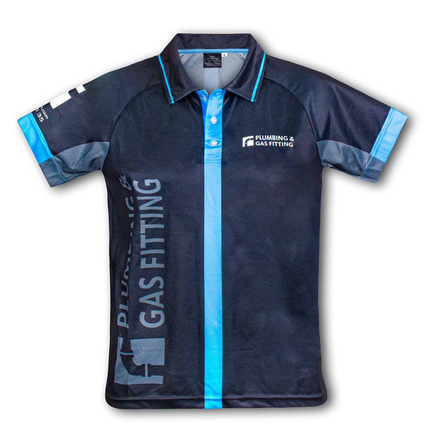 Custom Mens Performance Polo - Image 2