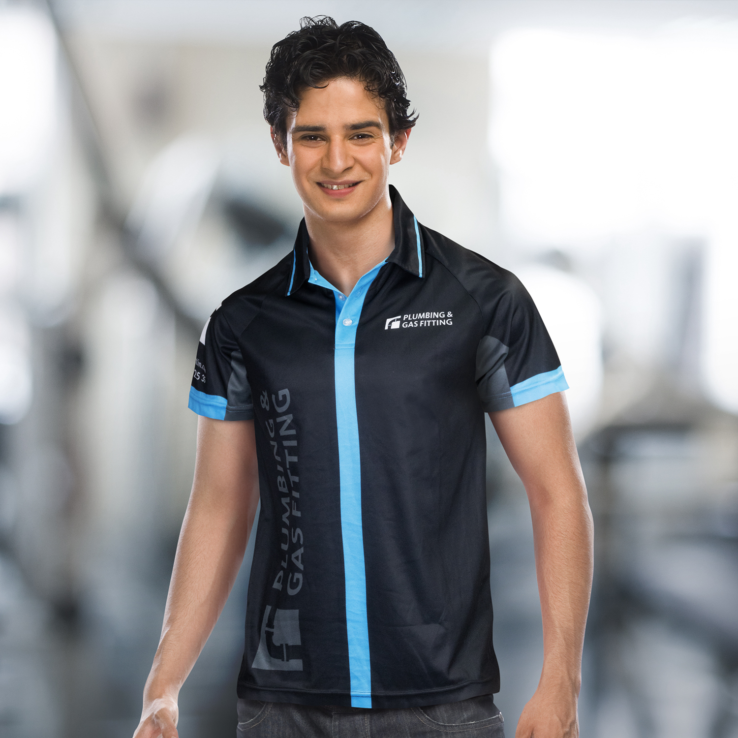 Custom Mens Performance Polo - Image 4