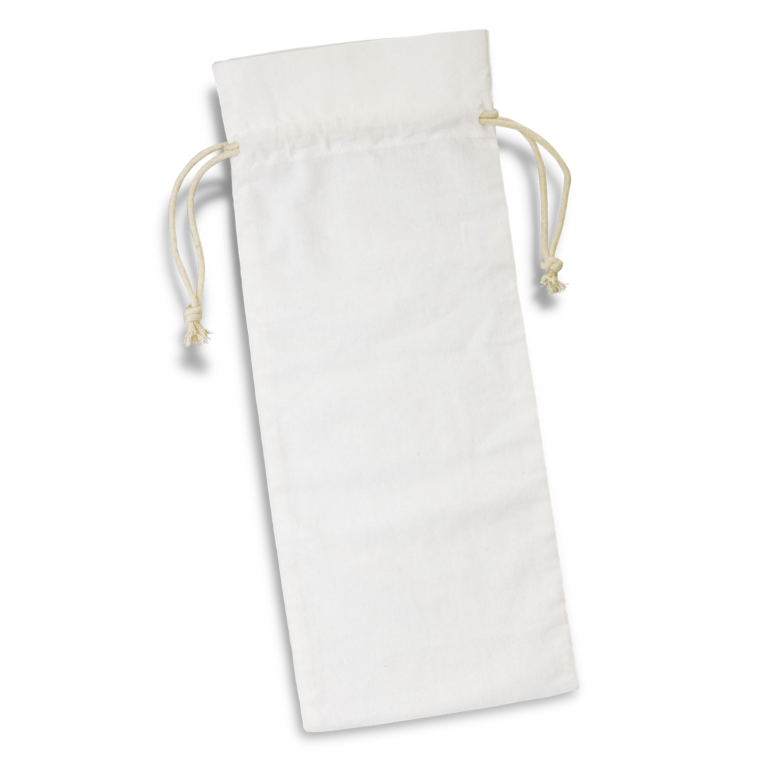 Cotton Wine Drawstring Bag - Image 3