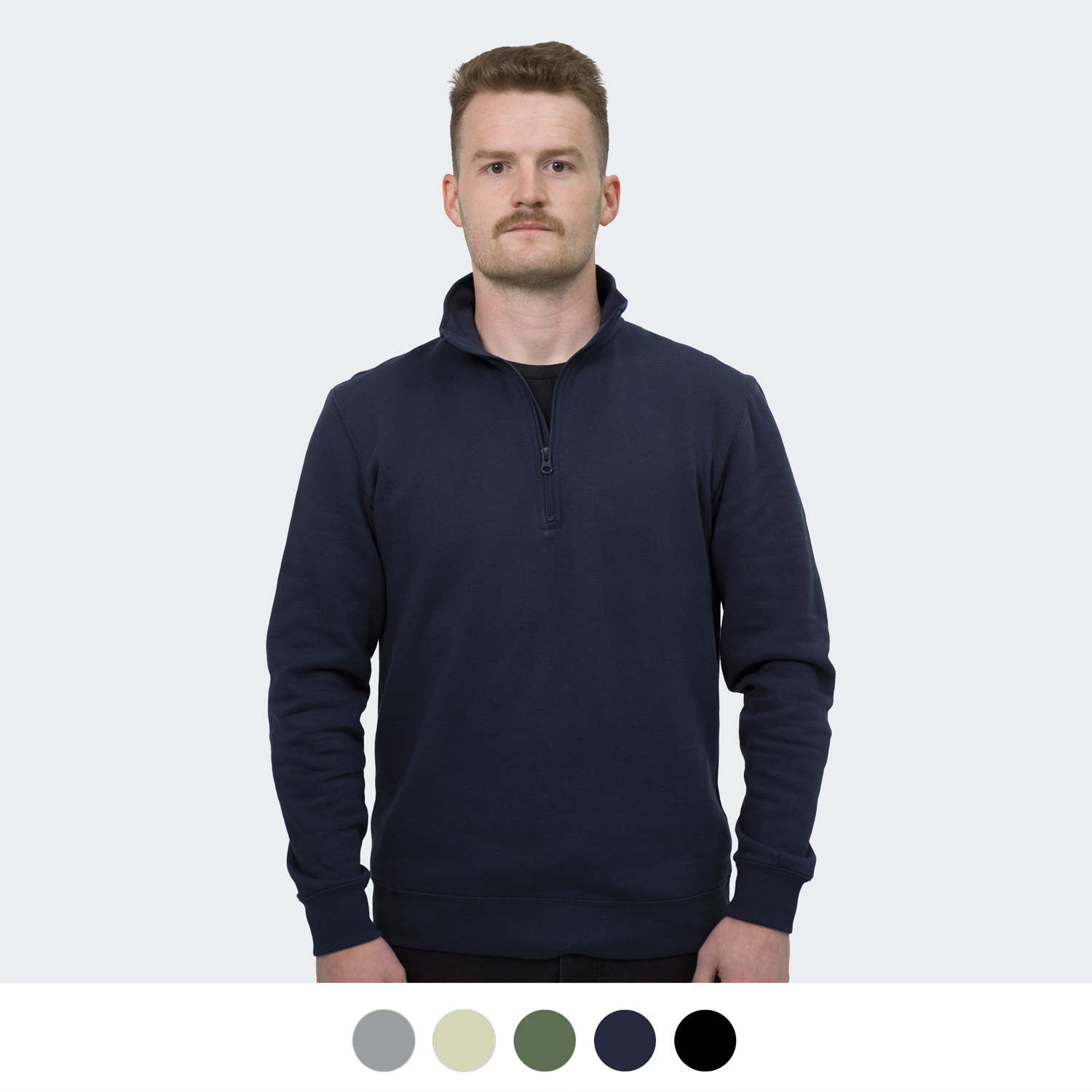 TRENDSWEAR Camden Unisex Quarter Zip