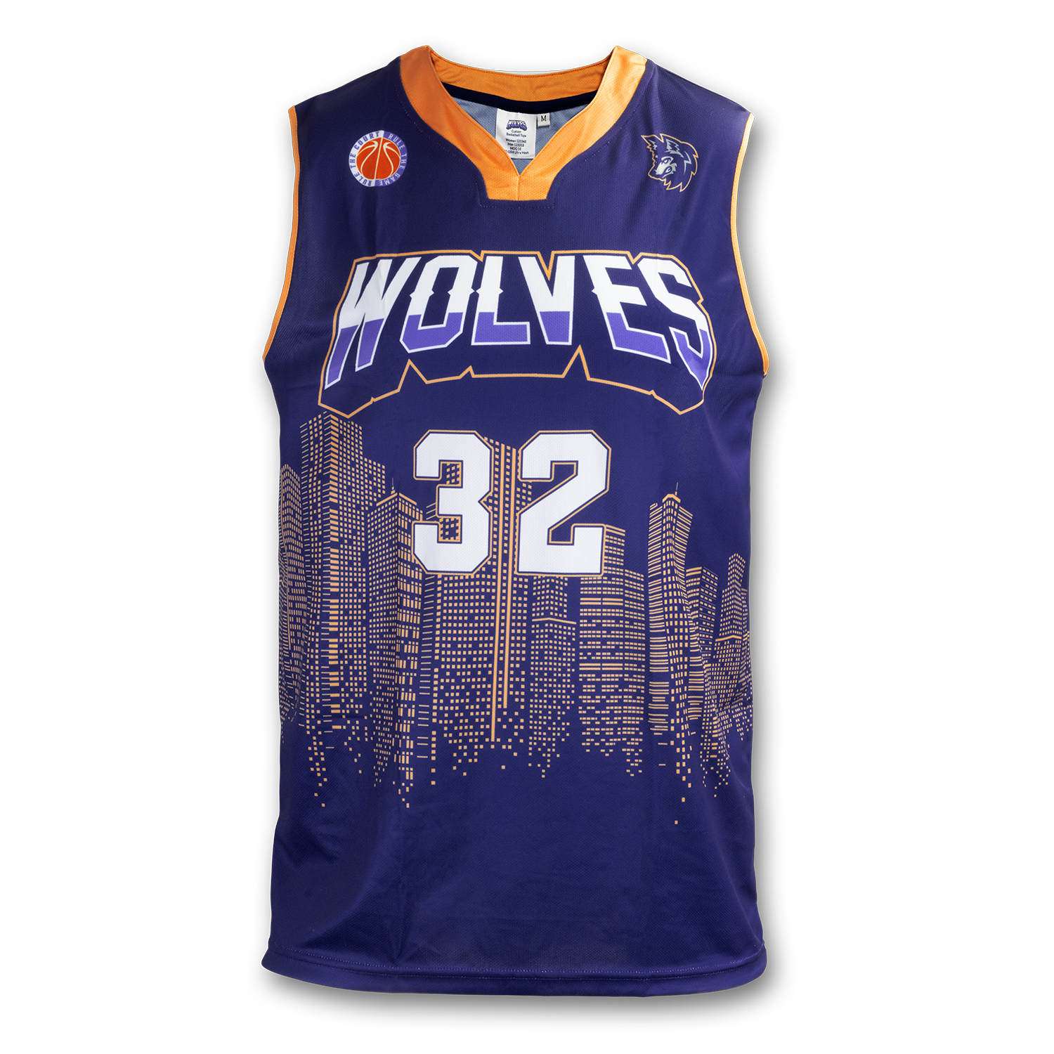 Custom Mens Basketball Top - Image 2