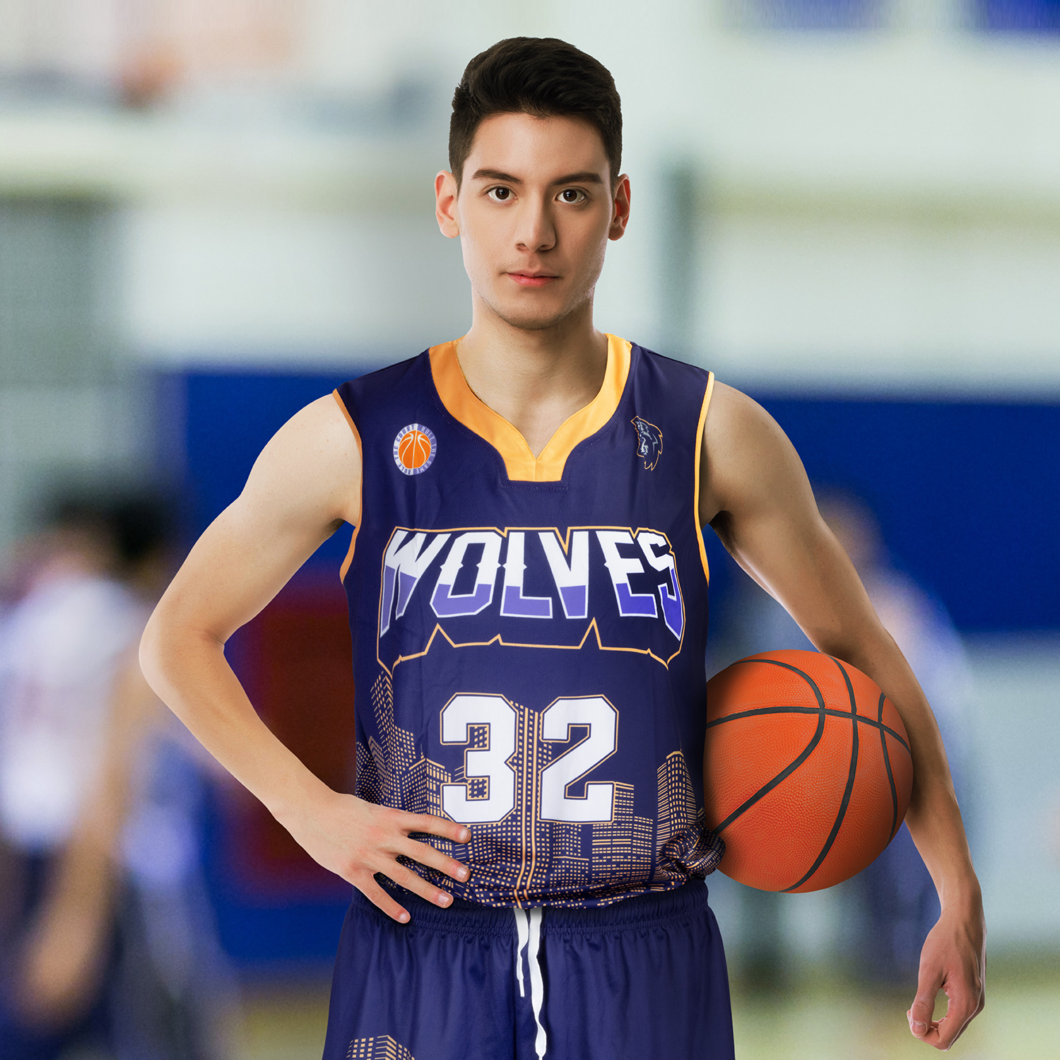 Custom Mens Basketball Top - Image 4