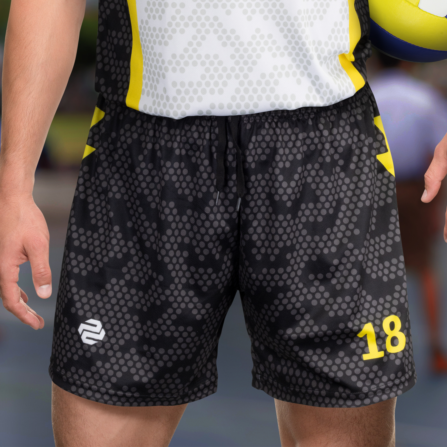 Custom Mens Volleyball Shorts - Image 4
