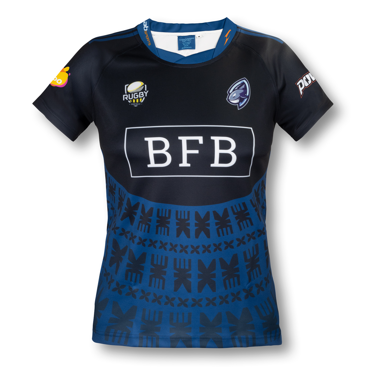 Custom Womens Performance Rugby T-Shirt - Image 2